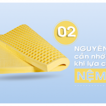 Hai nguyên tắc cần nhớ khi lựa chọn nệm